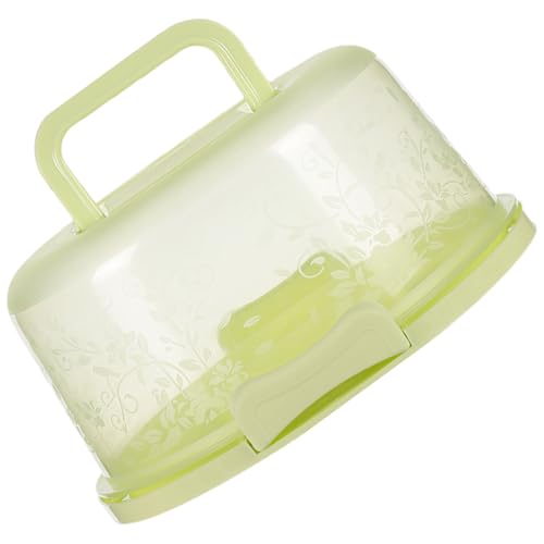 Carrier per il trasporto, contenitore per il trasporto di torte | Contenitore di stoccaggio della torta - Scatola ermetica riutilizzabile a cupola trasparente con manuale per la festa di nozze da