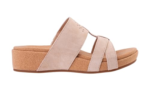 REVITALIGN Women's Andover Wedge Slide Sandal, Tan, 11 by REVITALIGN - Used condition - Image 2