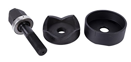 Gardner Bender KOM400 Slug-Out Mechanical Knockout Set, Contractor Punch, Die, Bearing & Drive Screw Set, Conduit Pipe Size Cutting Diameter, 4½" Hole Size, 10 AWG Mild Steel & 12 AWG Stainless Steel, 4"