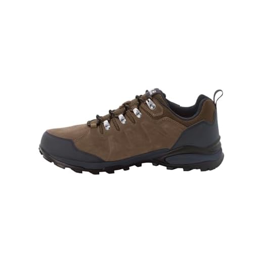 Lico MILAN Herren Trekking- & Wanderstiefel, Anthrazit/ Orange, 45 EU 9 Jack Wolfskin Herren Refugio Texapore Low M Walking-Schuhe, brown / phantom, 43 EU