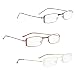 LUR READING GLASSES 3 pack Small Readers +0.50