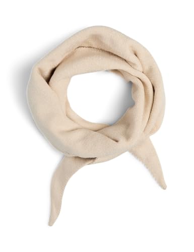 Design moderno PIECES Pckomma Triangle Scarf Noos Bc, Bianco e grigio, Taglia unica