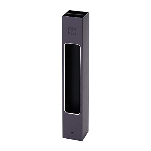 Case with Magnetic Holder Charger Storage Extra Storage Pouch and Anodized Metal Protection (Gray)