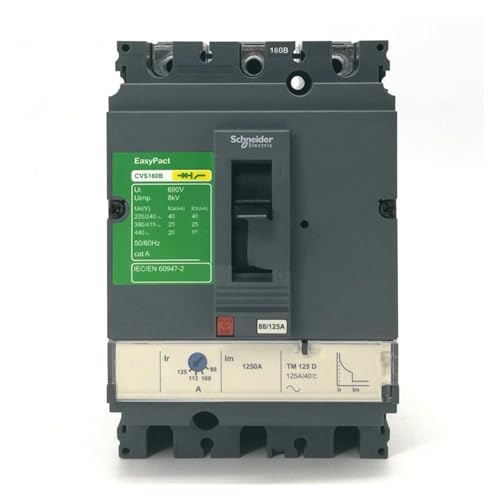 Disjoncteur boîtier moulé MCCB CVS160B 4P 160A triphasé