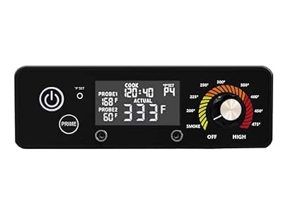 Control Board for Pit Boss Pellet Grill, AC03P9 Thermostat Controller Board Replacement for Pit Boss PB440D2/ PB1150G/ PB850G/ PB550G/ PB820/ Pro 1100 Wood Pellet Grills.