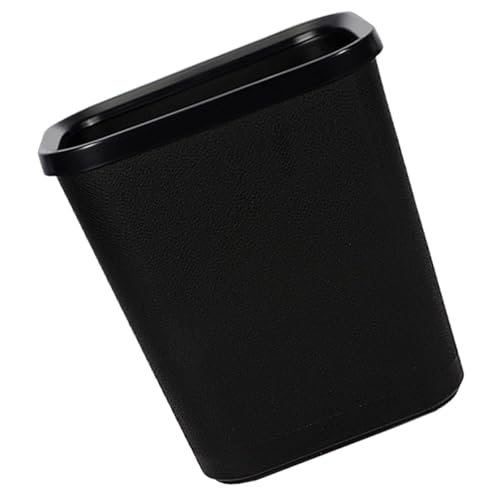 Caneca de basura rectángular ignífuga de plástico de 8 litros