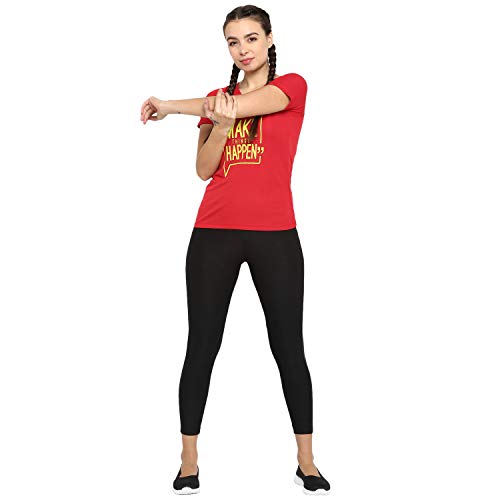 Image of OFF LIMITS Women Make It Happen T Shirt Red T Shirt-Small