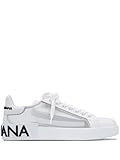 dolce gabbana sneaker damen portofino DOLCE E GABBANA DOLCE E GABBANA Luxury Fashion Damen CK1544AJ39989697 Weiss Leder Sneakers  Herbst Winter 20