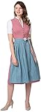 Sondergrößentyp: Standard Stockerpoint Damen Dirndl Luciana Kleid, Koralle, 40 EU