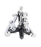 El tornillo acaba en forma hexagonal para poder usar una llave de carraca o combinada