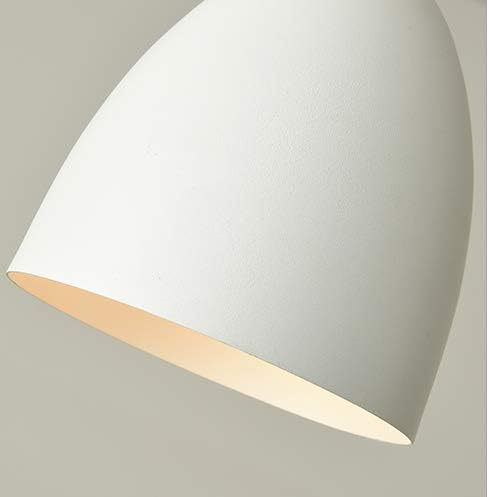 ANYE Macaron White Light Fixtures H-Type Track Light Pendants 1.6ft Cord Wooden Handle Small Cylinder Pendant Light Nordic Minimalist Style for Restaurant Dining Room Bulb Sold Separately