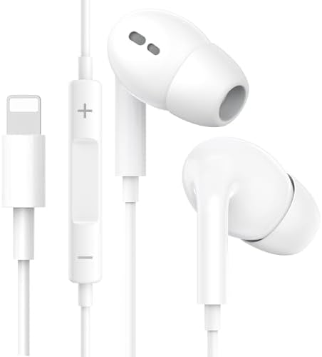 Auriculares para iPhone con Cable, [Certificados MFI] Auriculares...