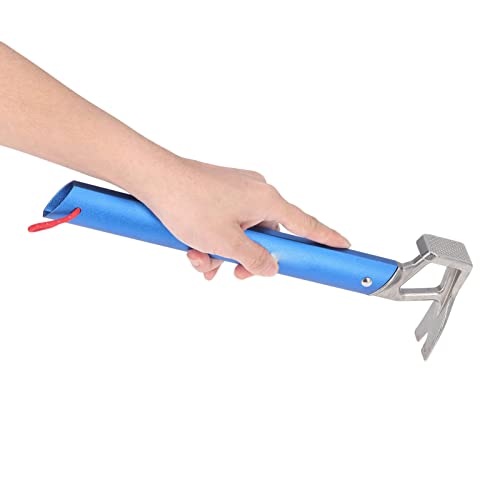 Martillo para acampar de acero inoxidable resistente con extractor de estaca 6