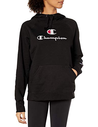 Champion Women's She Just Shines Full Bikini Bottom, Black-586136, Large