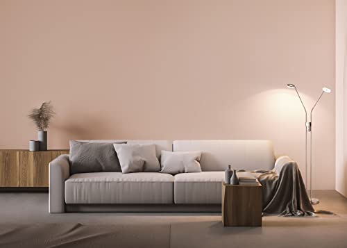 Fischer & Honsel Piantana Led Dent, Cct, 2 Luci, Nichel - 8