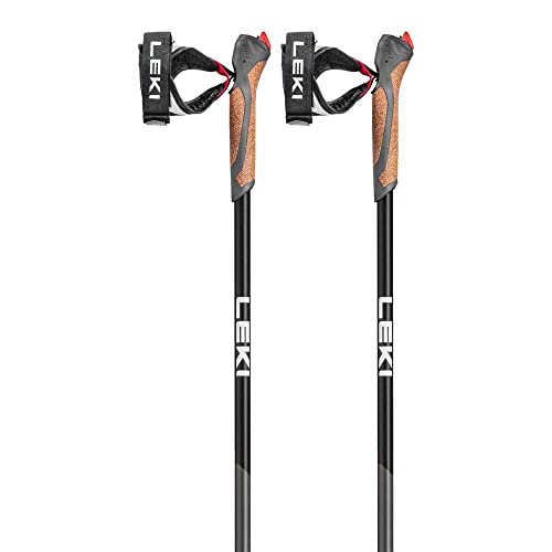 Leki Response Trekkingstöcke Nordic Walking Stöcke anthrazit, Länge:115 cm