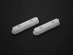 RAB Door Guide for Doors, Window ( Code- PVC Door Guide Milky, Color- White, Pack of 4 pcs)