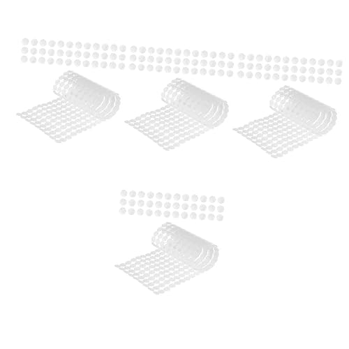 DIYEAH Lot De 4 Pastilles Adhésives À Et Attaches De 10 Mm De Diamètre Pour Scrapbooking Ballons Cartes Et Affiches 306 Paires X 4