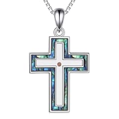 Silver-Cross Necklace for Women Men