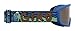 Giro Chico 2.0 Ski and Snowboard Goggles - Toddler - Blue Shreddy Yeti Strap with Amber Rose Lens