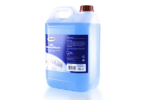 Gel hidroalcohólico de 5 litros para proteger el hogar y rellenar dispensadores cotidianos 3