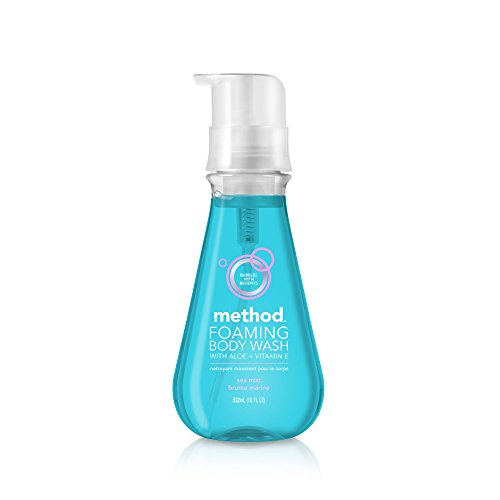 Method Naturally Derived Foaming Body Wash, Sea Mist, 18 Ounce