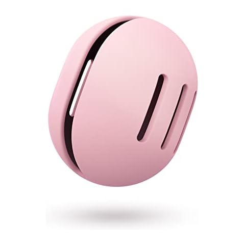 FVION Trendy Makeup Sponge Holder with Double Sided Vent Design- Silky Smooth Silicone Beauty Sponge Case - Cute Make Up Blender Travel Holder (Pink) Cover