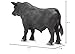 Safari Ltd. Angus Bull Figurine - Lifelike 5.25
