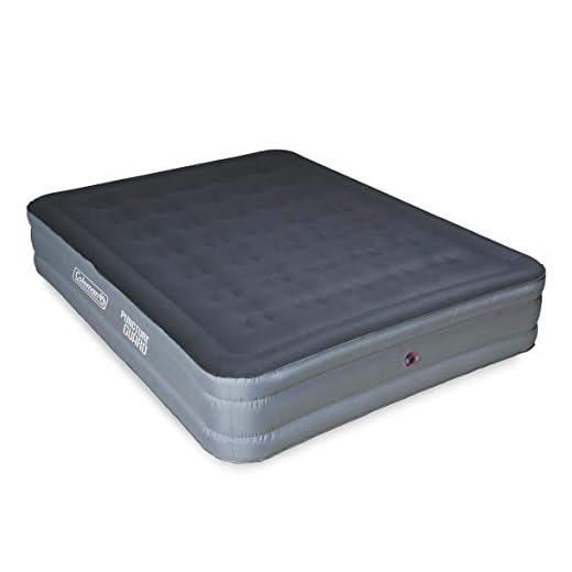 Coleman All-Terrain Plus Double High Airbed Mattress, Queen Size, Ivory