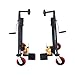 Undercat Manual Furniture Move Tool, Set of 2 Equipment Mover Crate Mover, Heavy Duty Moving Dolly, 1100lbs Load Capacity Machinery Mover, Gray