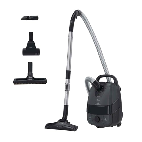 Hoover HE2 Pet - Aspiradora compacta y Potente con Bolsa y Boquilla para Pelo de Animales para Suelos Duros y alfombras, Filtro EPA, depósito de Polvo de 3,5 L, Accesorios Integrados, 850 W, Radio de
