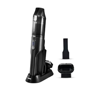 Tower T527000 Optimum 14.8V Handheld Vacuum Cleaner Cordless with a large 0.5L capacity and powerful motor, 200W