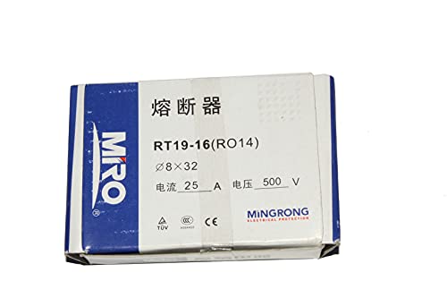 Fusible RT19-16 RO14 25A gG : protégez vos appareils contre les courts-circuits 500V