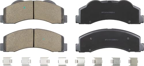 Motex Front Brake Pads BFC1414 Compatible with Ford 2010-2014 2017 Expedition, 2010-2014 2017 F-150, Lincoln 2010-2014 Navigator - 1