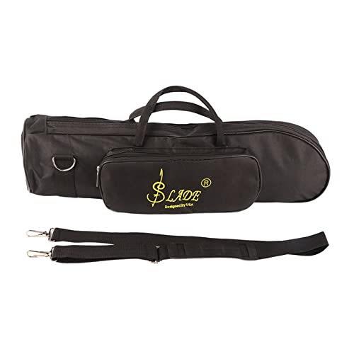 Wasserdichte Trompete Gig Bag Oxford Stoff verstellbarer einzelner Schultergurt Tasche Musikinstrument Zubehör Zubehör Für Spielinstrumente Musikinstrumentenzubehör