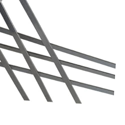 Brochetas de acero inoxidable con diseño plano reutilizable y funda textil 3