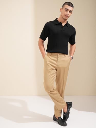 Image of Highlander Men's Polo Tshirt | Flat Knit | Regular Fit | Polo T-Shirt for Man