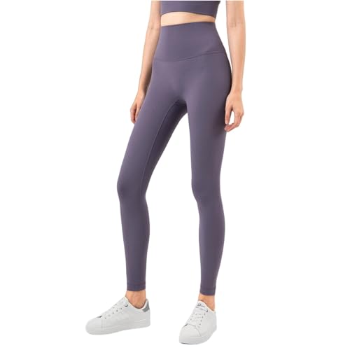 Leggings de yoga à sensation nue anti-glissement avec poches femme