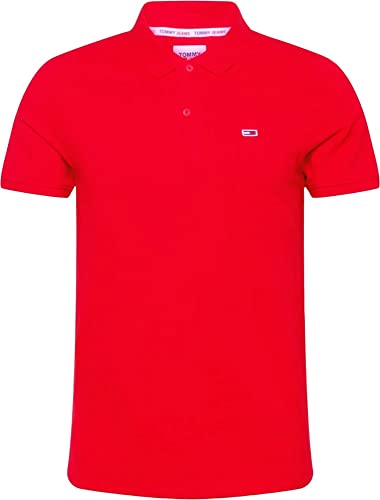 Tommy Jeans Polo Stretch Uni TJM Homme haut mode casual chic