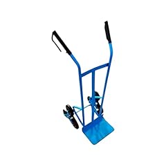 Bricoutlet Carrello Bravetta Portacasse a 3 ruote ideale per scale portata massima KG.200 (Pedana di appoggio 35x25cm)