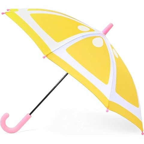 Hipsterkid Umbrella for Kids, Girls, Boys, Toddlers (Lemon) Cover