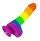 You2Toys Pride! Naturdildo Regenbogen 3,3-4,2 cm