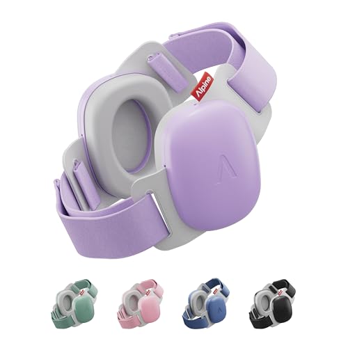 Alpine Muffy Baby Confort – Casque Anti Bruit Bebe, Certifiée CE, Bandeau Unique Pour Un Ajustement Sûr & Confortable, Protection Auditive pour Enfants...