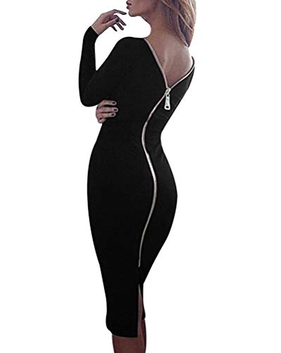 Onsoyours Damen Sexy Weihnachtskleider Maxikleid Elegant V-Ausschnitt Rückenfrei Gefaltet Plisse Abendkleider Ärmellos Schulterfrei Cocktailkleid...