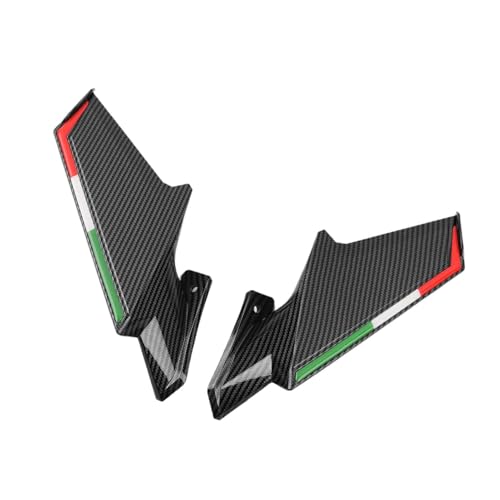 Carénage latéral de moto pour rouler sur circuit avec spoiler dynamique