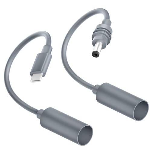 Cable adaptador Starlink Mini CC USB C hembra a macho de 5.5 x 2.1 mm de 20cm