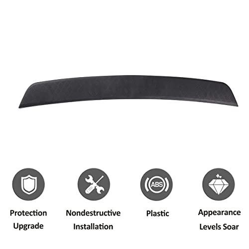 Yiwang For Land Rover Defender 90 110 2020-2024 Car Styling Abs Black Car Rear Bumper Plate Cover Trim Stickers thumb #6