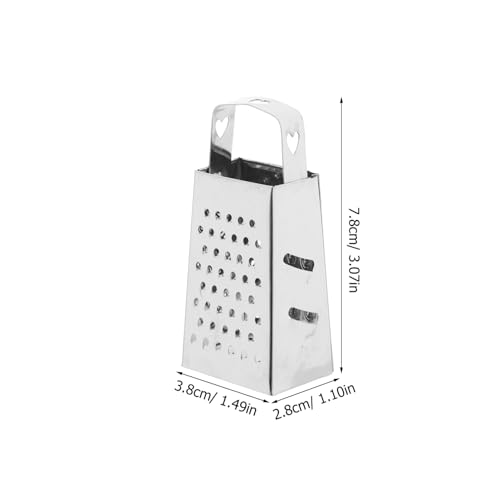 Rallador mini profesional Zerodeko 6 piezas acero inoxidable miniatura 2