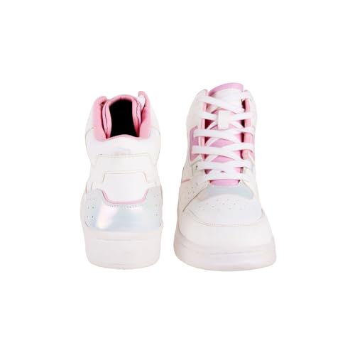 Image of Metro Women Faux Leather Fashion Lace-up Sneaker Shoes