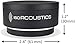 IsoAcoustics Iso-Puck Series Acoustic Isolators (Iso-Puck, 20 lbs max/Unit, 8-Pack)